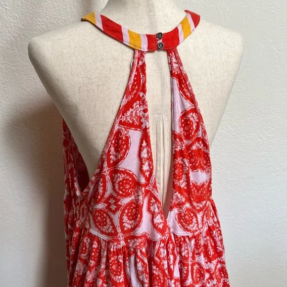 Free People Mimi Lavender Combo Tunic Size M - Picture 4 of 10